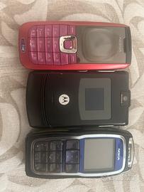 Telefoni da collezione in blocco