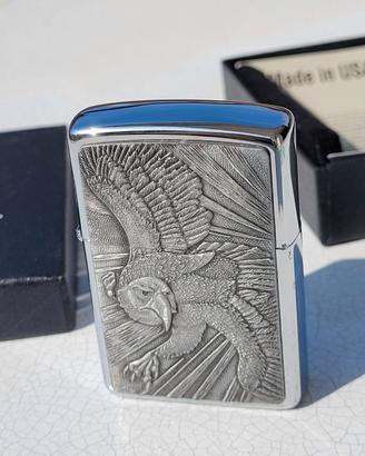ZIPPO BARRETT SMYTHE 250BS B89 EAGLE AQUILA 1996