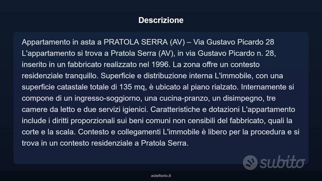 Appartamento – Pratola Serra, Acquaviva - Vista 3