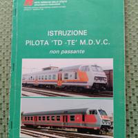 Libro Istruzione pilota "TD-TE"-Ferrovie dello Sta