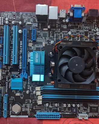 AMD FX-8370 + ASUS M5A78L-M/USB3 + Cooler Master