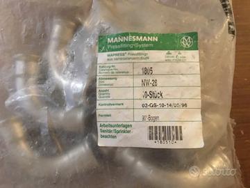 Raccordi acciaio inox Mannesmann Geberit