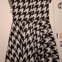 Vestito bianco/ nero Sarabanda tg. 10 anni