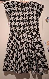 Vestito bianco/ nero Sarabanda tg. 10 anni