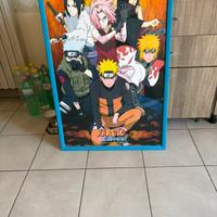 Poster  Naruto Shippuden con cornice