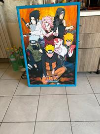 Poster  Naruto Shippuden con cornice