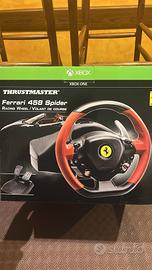 Volante XBOX  e supporto 