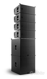 Impianto audio line array ELABORATION SOUND