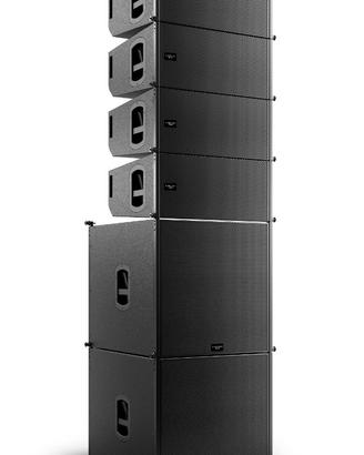 Impianto audio line array ELABORATION SOUND