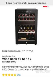 Cantinetta HAIER HWS42GDAU1