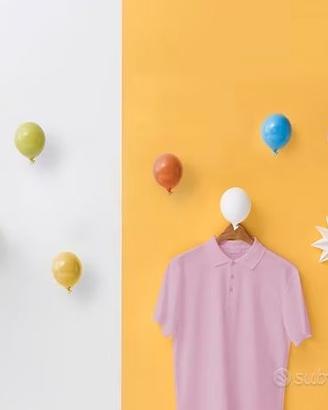 Creativando Mini Balloons 6 appendiabiti ceramica