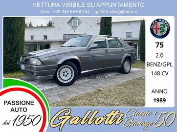 Alfa Romeo 75 2.0 bz/gpl 148cv