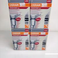 4 Osram Parathom LED R80 9,6W=100W E27 2700K dimma