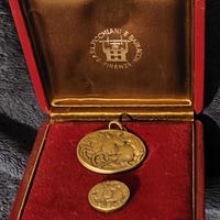 Medaglie commemorative vintage in argento 800