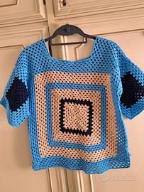 Maglia a uncinetto (M-L)