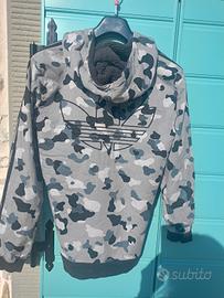 giacca  adidas  felpata 