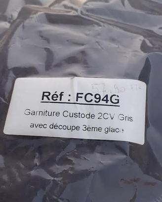 Rivestimento fianchi sotto capotte per Citroen 2CV