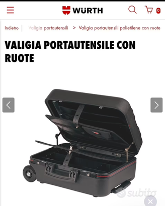 valigia portautensili WURTH