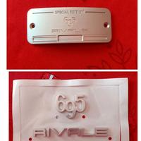 Scritta targhetta emblema 695 Abarth Rivale