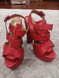 Sandali con tacco MOS, misura 36