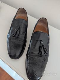 Longwing Tassel Galosh Loafers 42