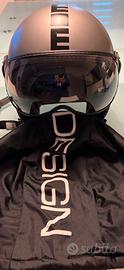 Casco momo design taglia xl grigio opaco