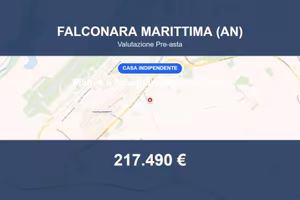 Immobile in asta di 252 m² a Falconara Marittima