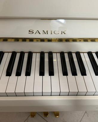 Pianoforte verticale bianco Samick