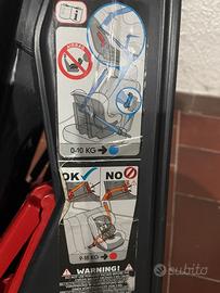 Seggiolino auto no isofix