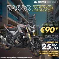 QJ Motor SRK 125-PROMO-TASSO 0- RATA DA 90 EURO-