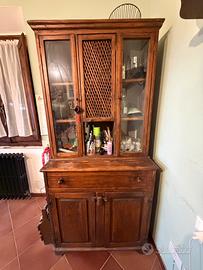 Credenza/Vetrinetta rustica arte povera