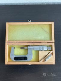 Helu micrometro 25-50 1/100 completo