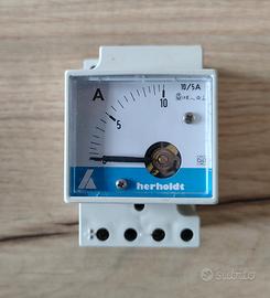 Amperometro 10A per quadro elettrico