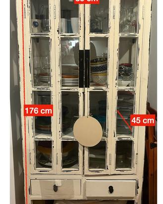 Credenza vetrinetta