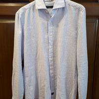 Camicia Fay cotone e lino
