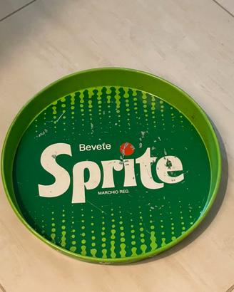 Vassoio Sprite anni 80