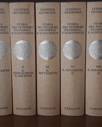 LIBRI STORIA DEL PENSIERO FILOSOFICO E SCIENTIFICO