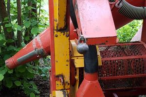 Macchina raccogli nocciole