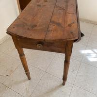 Tavolo antico apribile