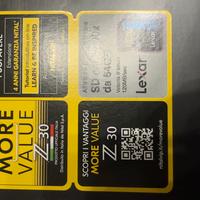 Kit Z30 + nikkor zdx 16-50mm  + sd 64gb e borsa