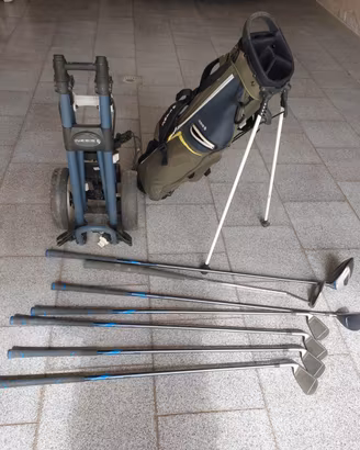 Set Golf Inesis 500 – 7 mazze + borsa + carrello