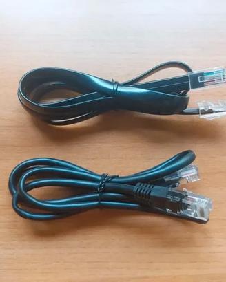Coppia di Cavi Modem e Rete RJ45