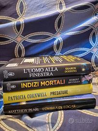 Lotto 4 libri gialli/thriller