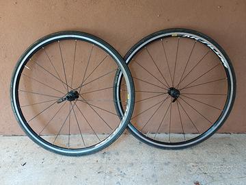 coppia Ruote Mavic Aksium Copertoncini Vittori