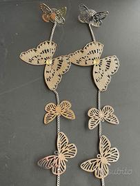 Orecchini pendenti farfalle