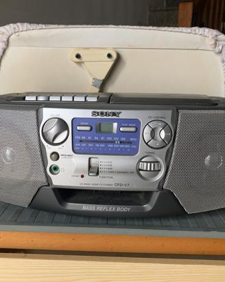 SONY CASSETTE CD E RADIO anche portatile con pile