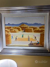 Quadro sardo Cesare Cabras