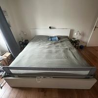 Letto Malm con materasso nuovo