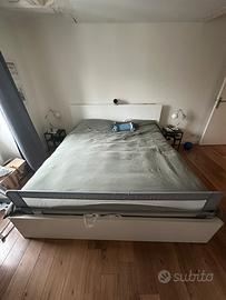 Letto Malm con materasso nuovo