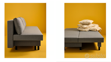 ÄLVDALEN Divano letto a 3 posti, Beige-Panna IKEA